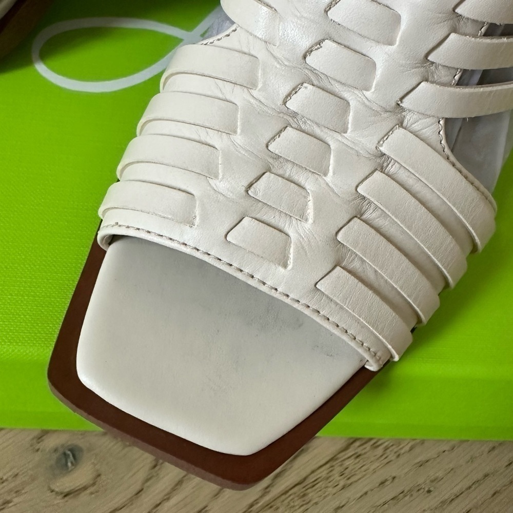 Sam Edelman Holland Heeled Sandals in Ivory - Picture 3 of 6